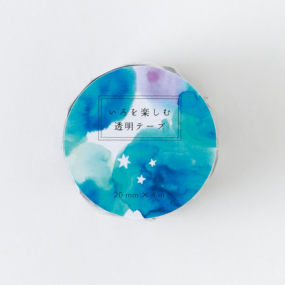 星夜 PET透明膠帶 ｜日本STUDY HOLIC