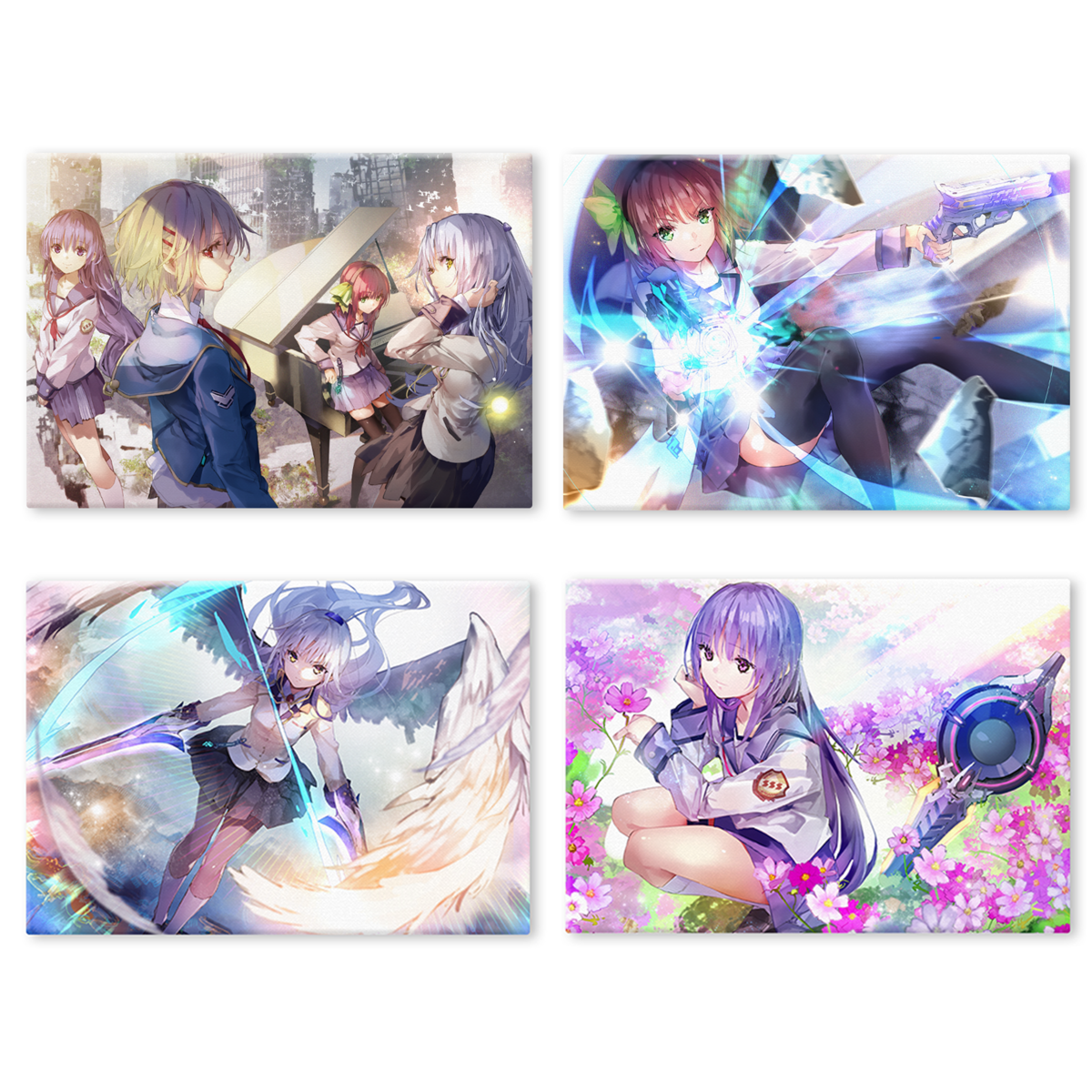 「ACG.GO」「預購」緋染天空 X Angel Beats! 帆布畫