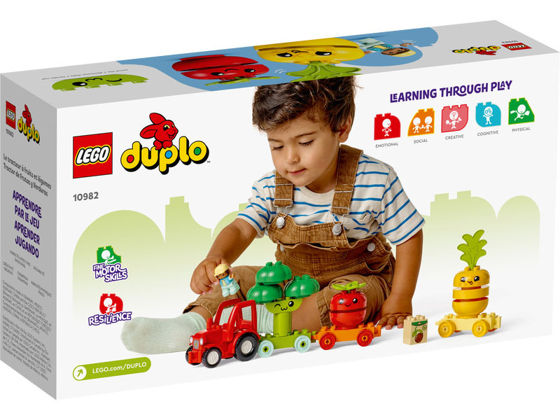 [飛米樂高積木專賣店] LEGO 10982 DUPLO-蔬果拖拉機