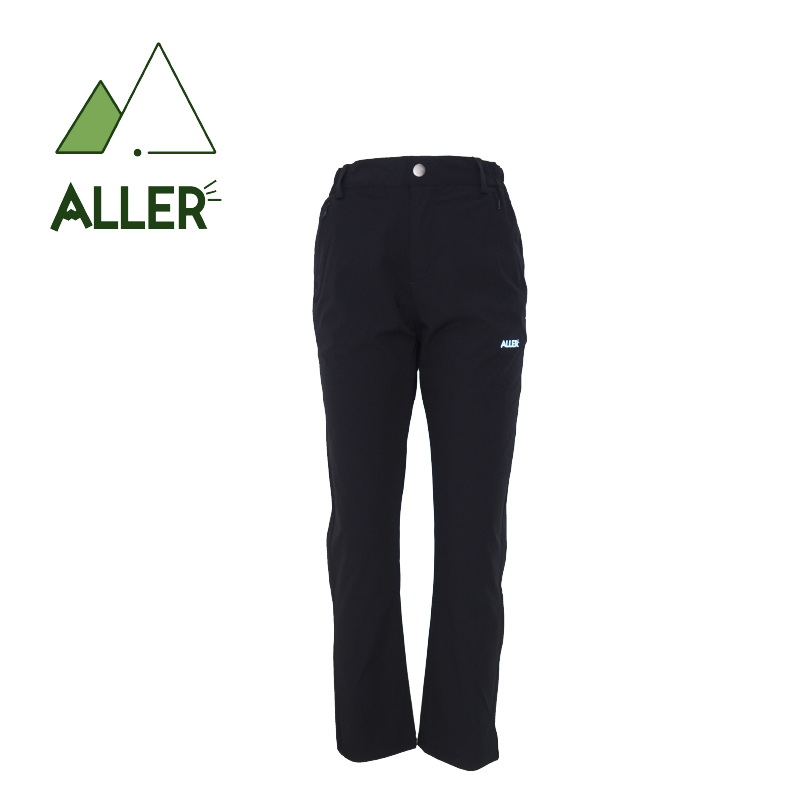 ALLER 速乾排汗長褲 女款 黑色/深灰 防曬/排汗透氣/快乾/登山休閒 21CZD209B