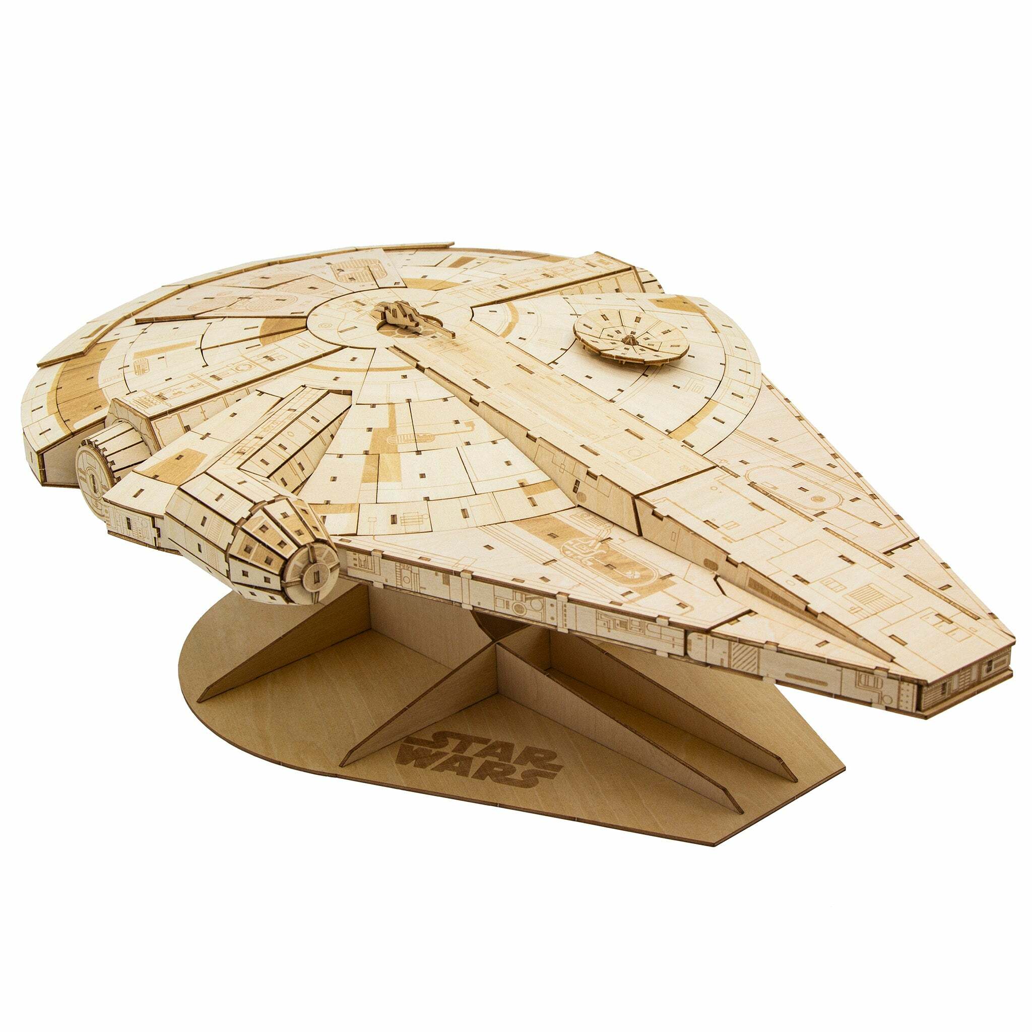 Incredibuilds 3D Plywood Puzzle - Star War: Millennium Falcon Collectable