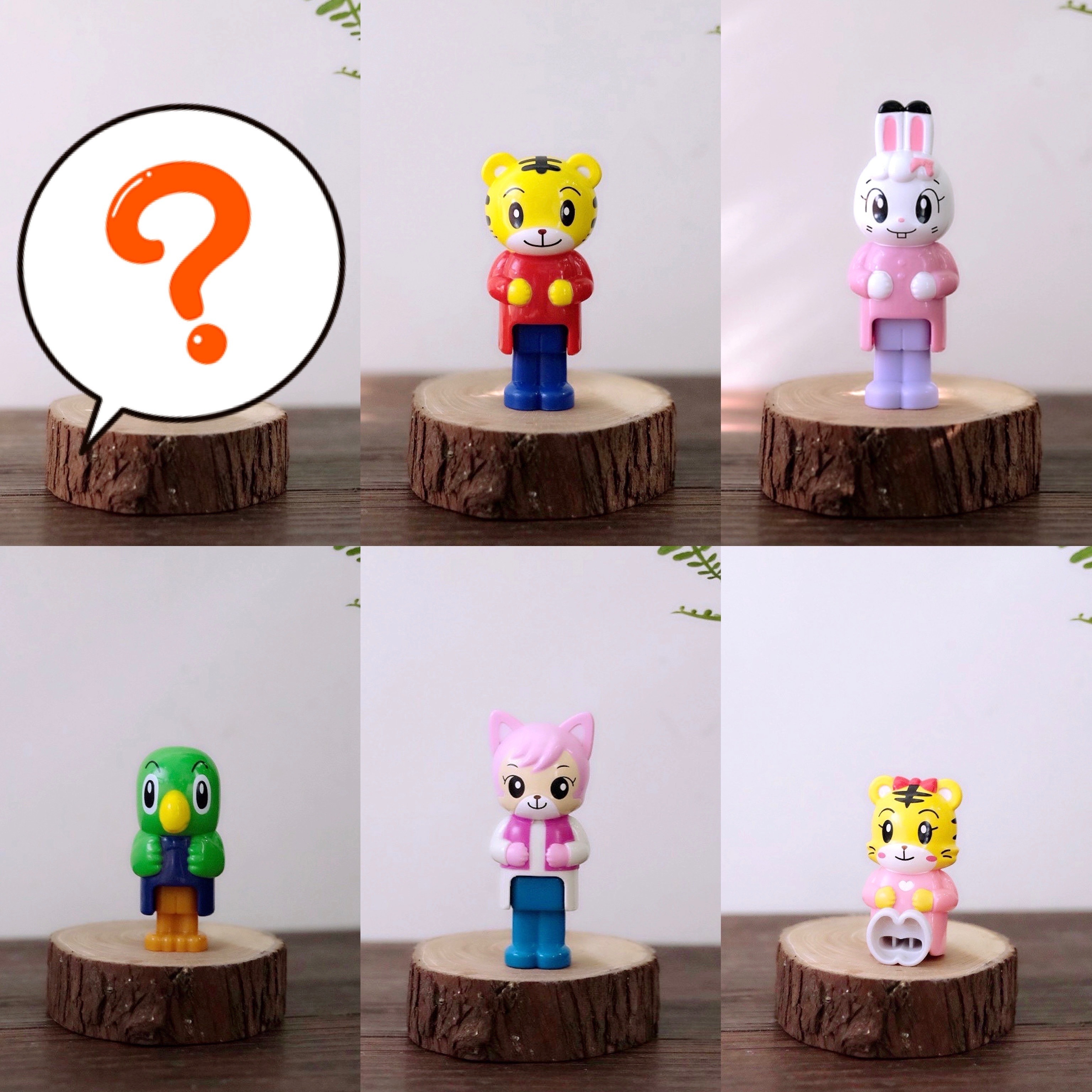 巧虎好朋友扭蛋組 (6隻組)