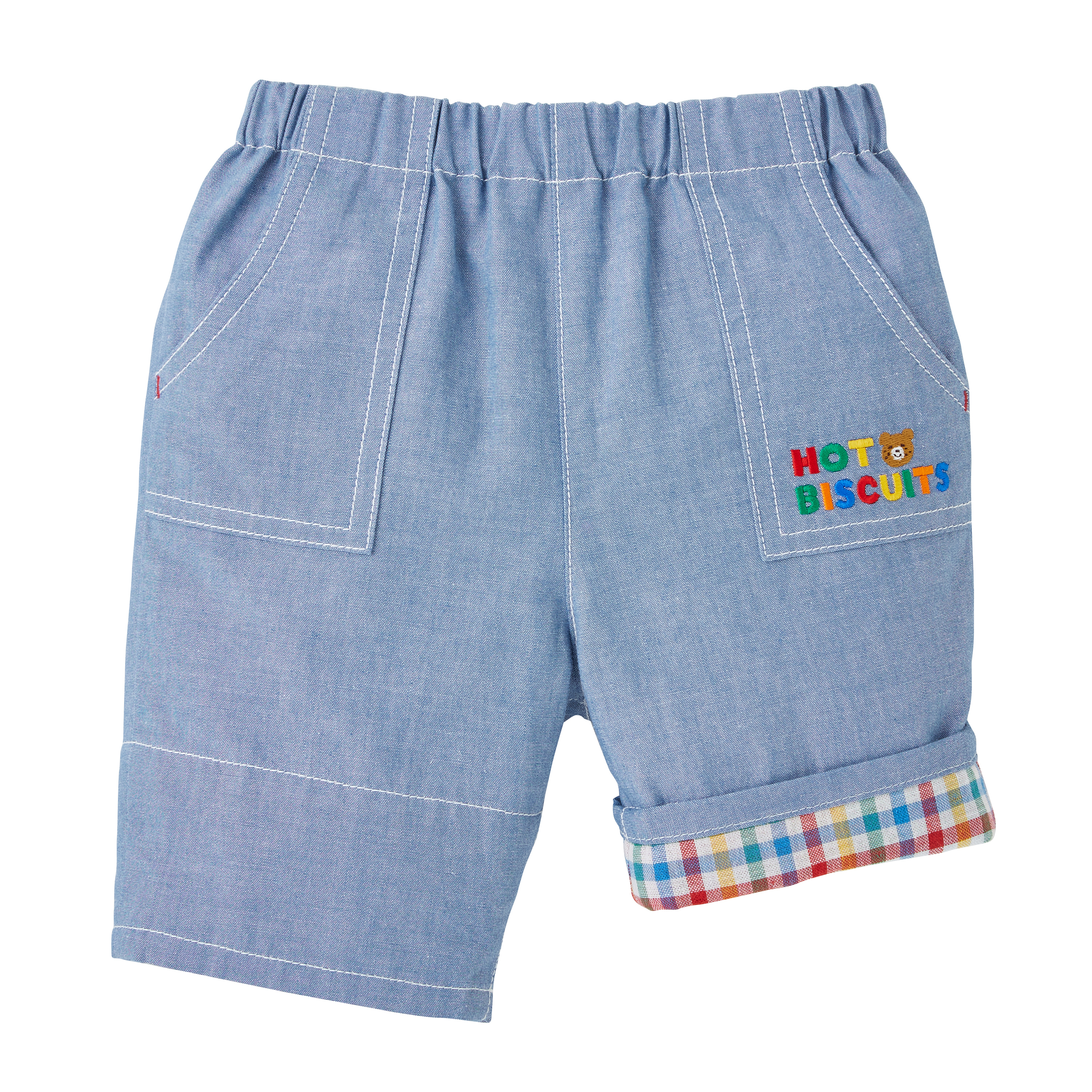 HB LOGO彩色刺綉短褲