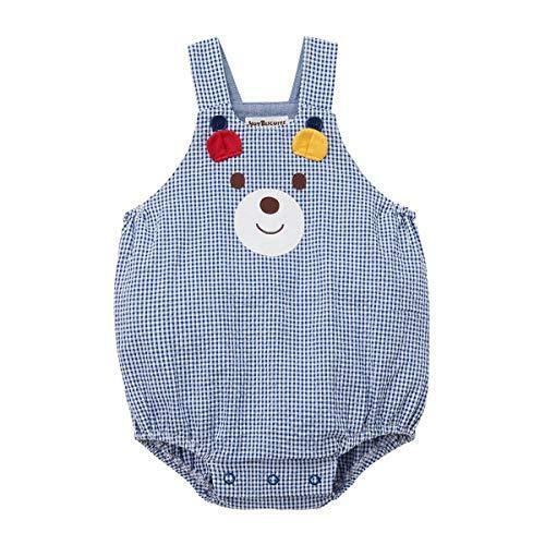 熊臉背帶連體衣