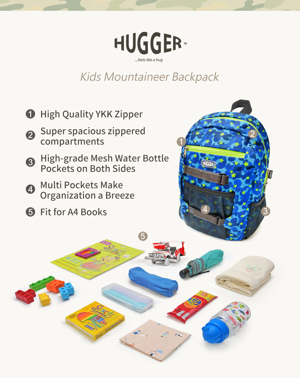 HUGGER KIDS BACKPACK