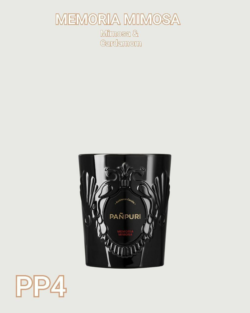 PP4 PANPURI MEMORIA MIMOSA  Ambience Candle 含羞草和豆蔻