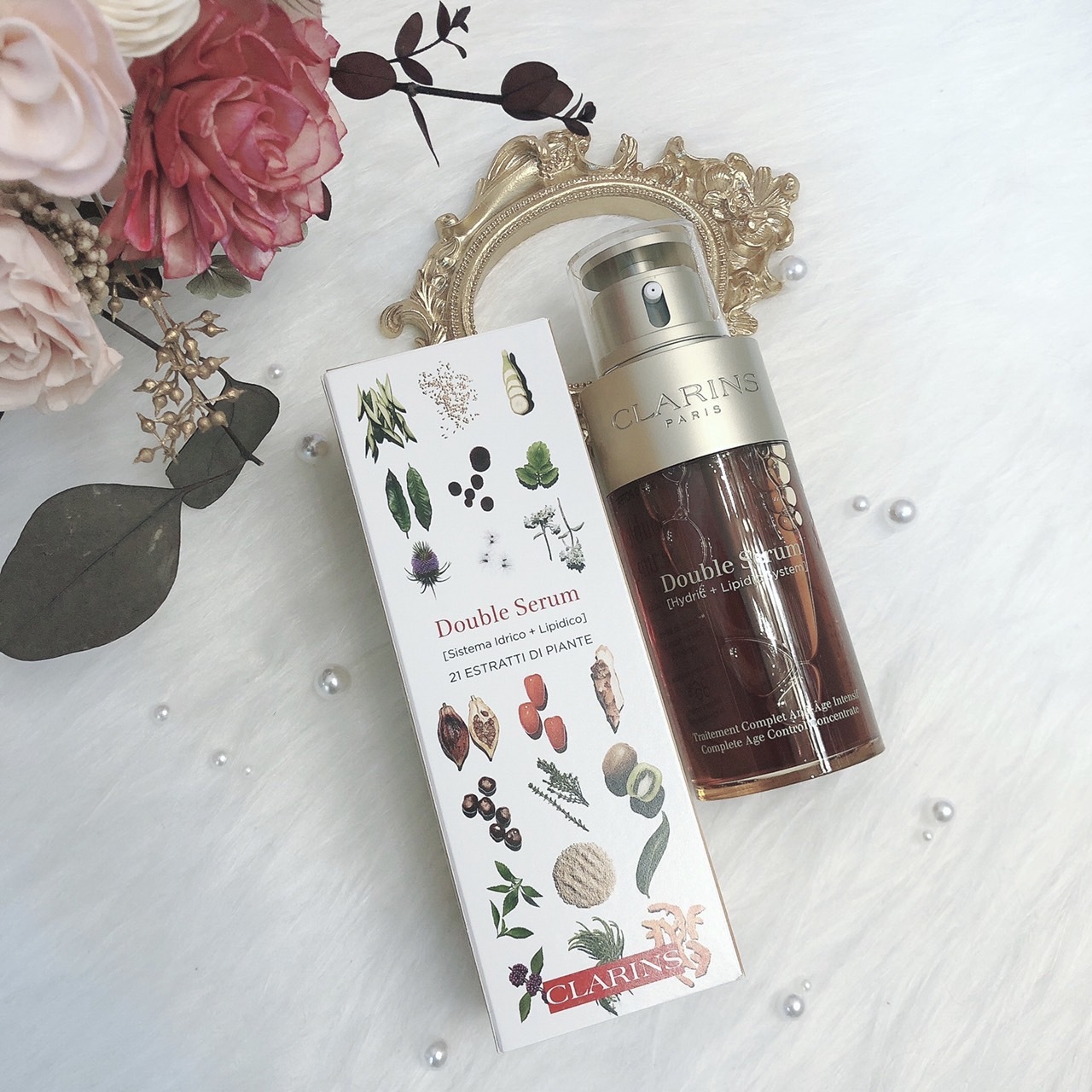 Clarins 克蘭詩 超級精華-黃金雙激萃 30ml/50ml/75ml