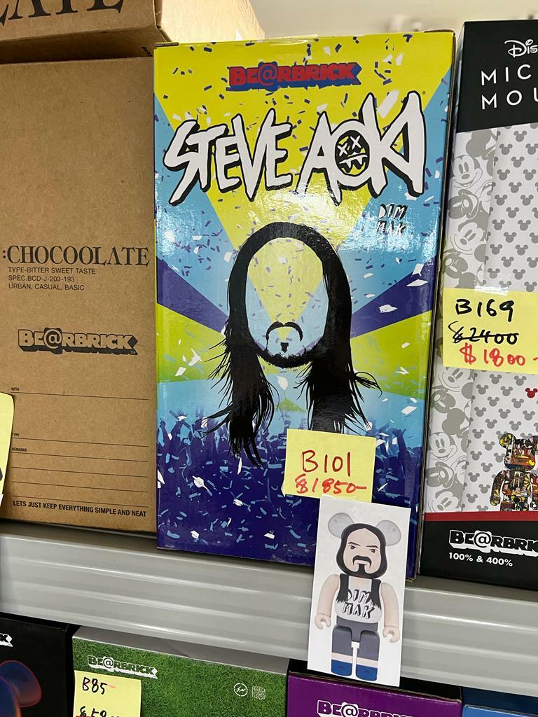 ［代客開倉］Bearbrick 400% Steve Aoki   (B101)