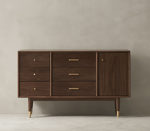 盧森堡胡桃木斗櫃 LSB-B5034