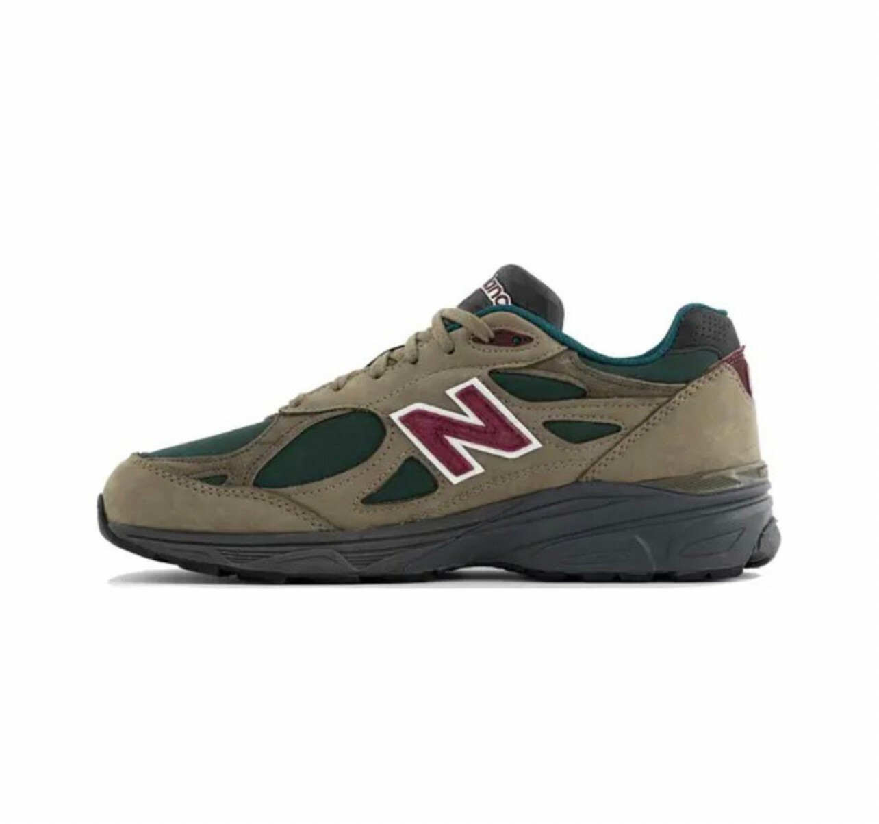 代購 New Balance 990 V3 美產 跑步鞋 綠棕色 D寬 MAR-