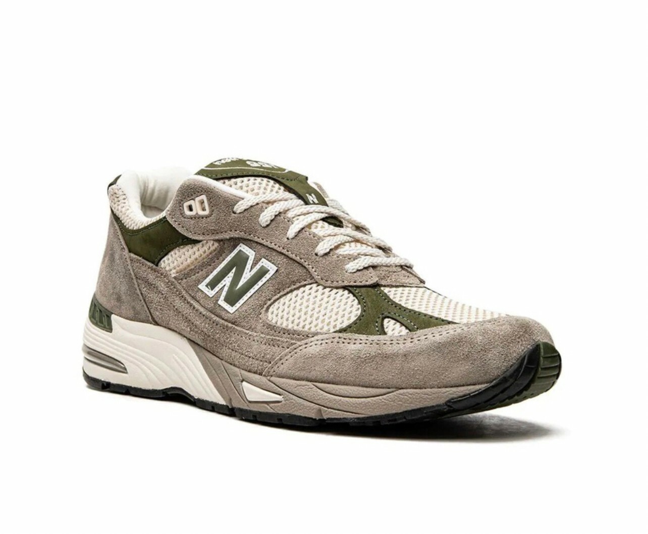 代購 New Balance Aime Leon Dore 991聯名 潮流跑步鞋 灰綠色 D寬 MAR-