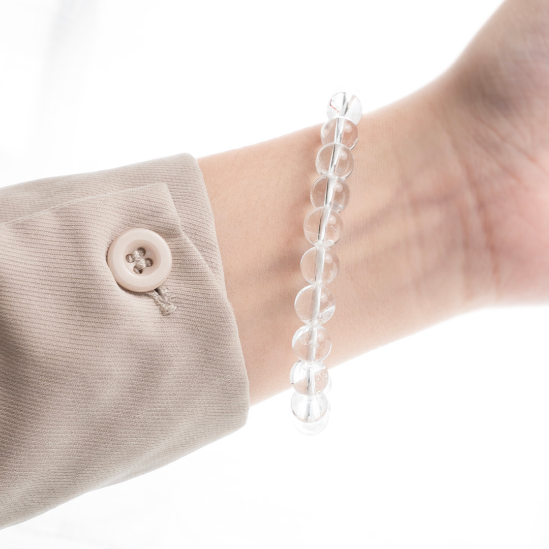 【無瑕】玉樹銀花-阿賽斯特萊白水晶手鍊