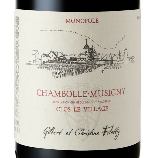 Gilbert Et Christine Felettig Chambolle Musigny Clos le Village Monopole 2021
