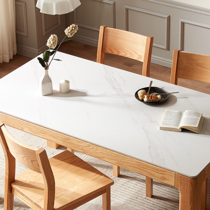 禾沐岩板餐桌A款 HM-L7112