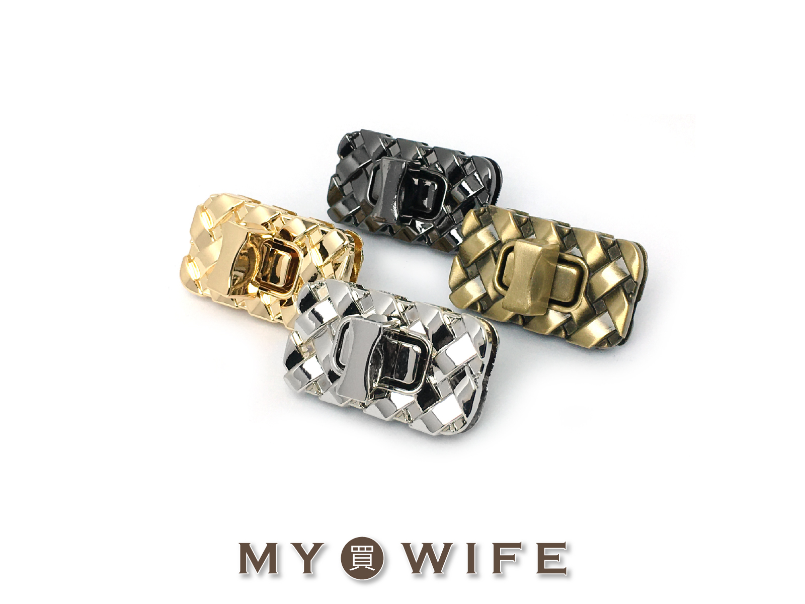 35x20mm合金轉鎖扣_4色【YR-23022303】