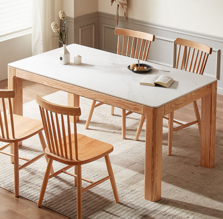 禾沐岩板餐桌A款 HM-L7112