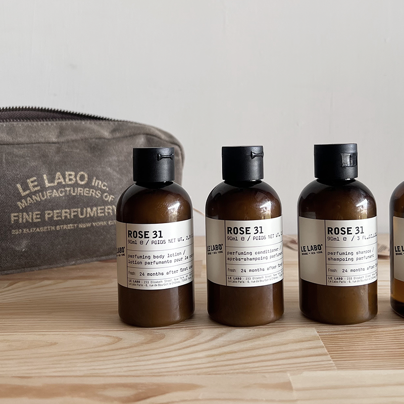 現貨】Le labo｜Santal 33、Rose 31 旅行保養組（附麂皮收納包）