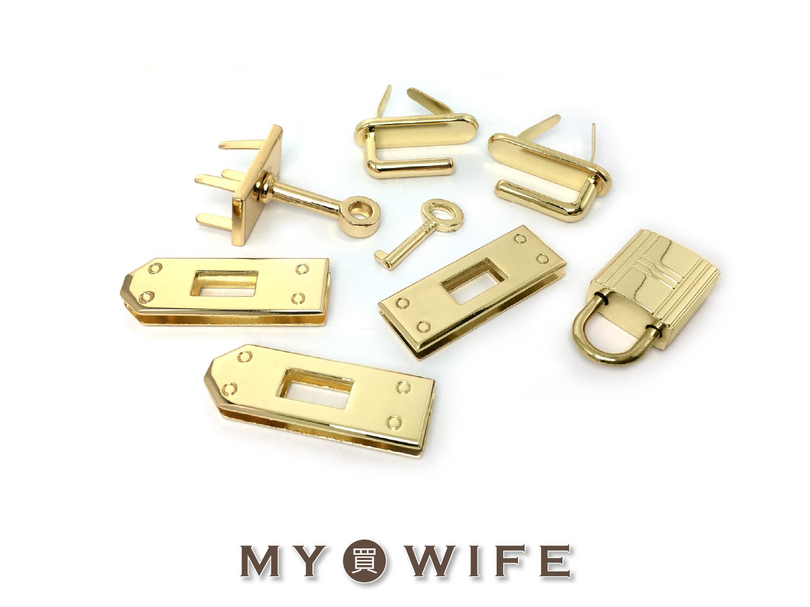 H牌精品包五金7件組_4色【YR-1601】