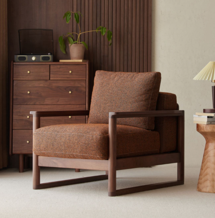 蘇黎世胡桃木沙發D款 SU-I6065