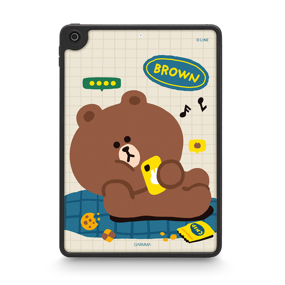 LINE FRIENDS iPad 9/8/7 保護套 日常熊大