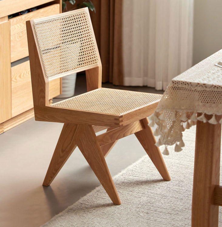 禾沐藤編餐椅A款 HM-L7123