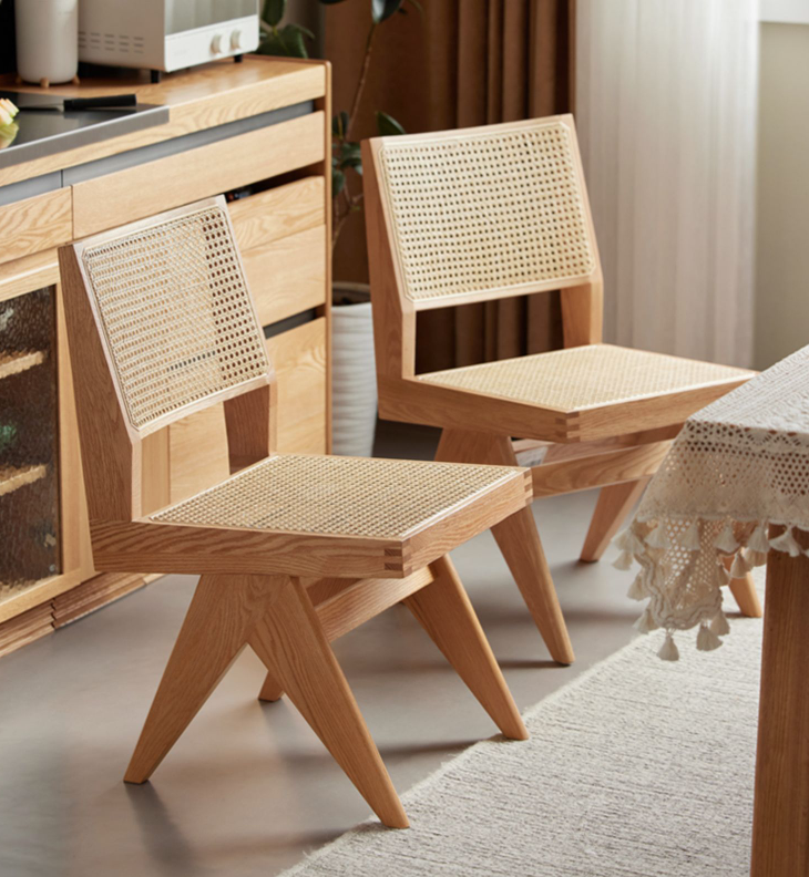 禾沐藤編餐椅A款 HM-L7123