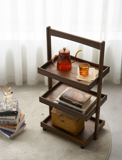 盧森堡胡桃木沙發邊几 LSB-B5181