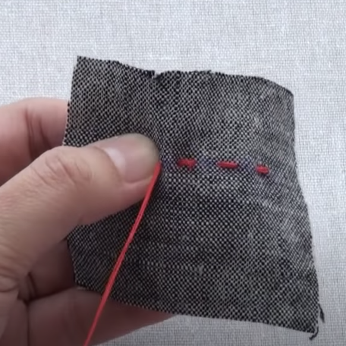 平針縫 – 基本針法教學影片