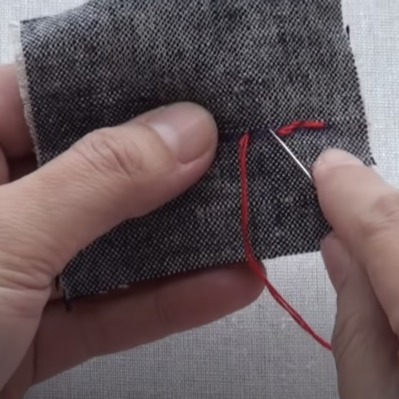 全迴針縫 – 基本針法教學影片