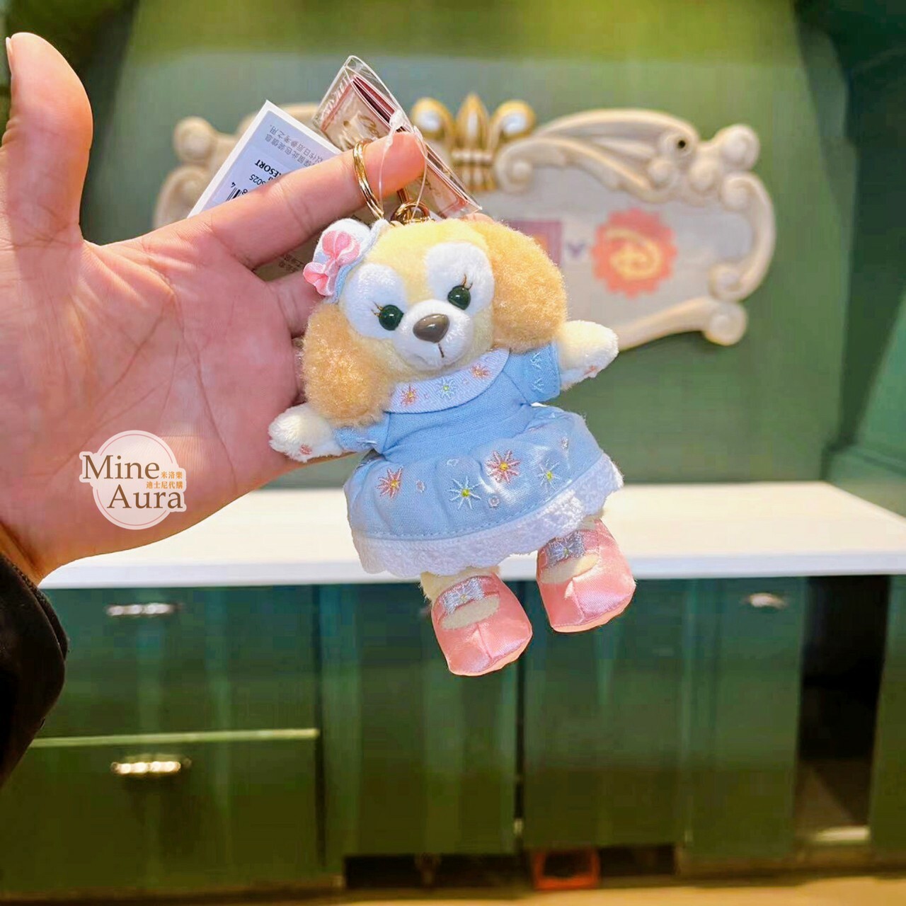 (現貨) 2023 春日 達菲 Duffy 和朋友們系列 餅乾 CookieAnn 絨毛 鑰匙圈 吊飾 -上海迪士尼樂園