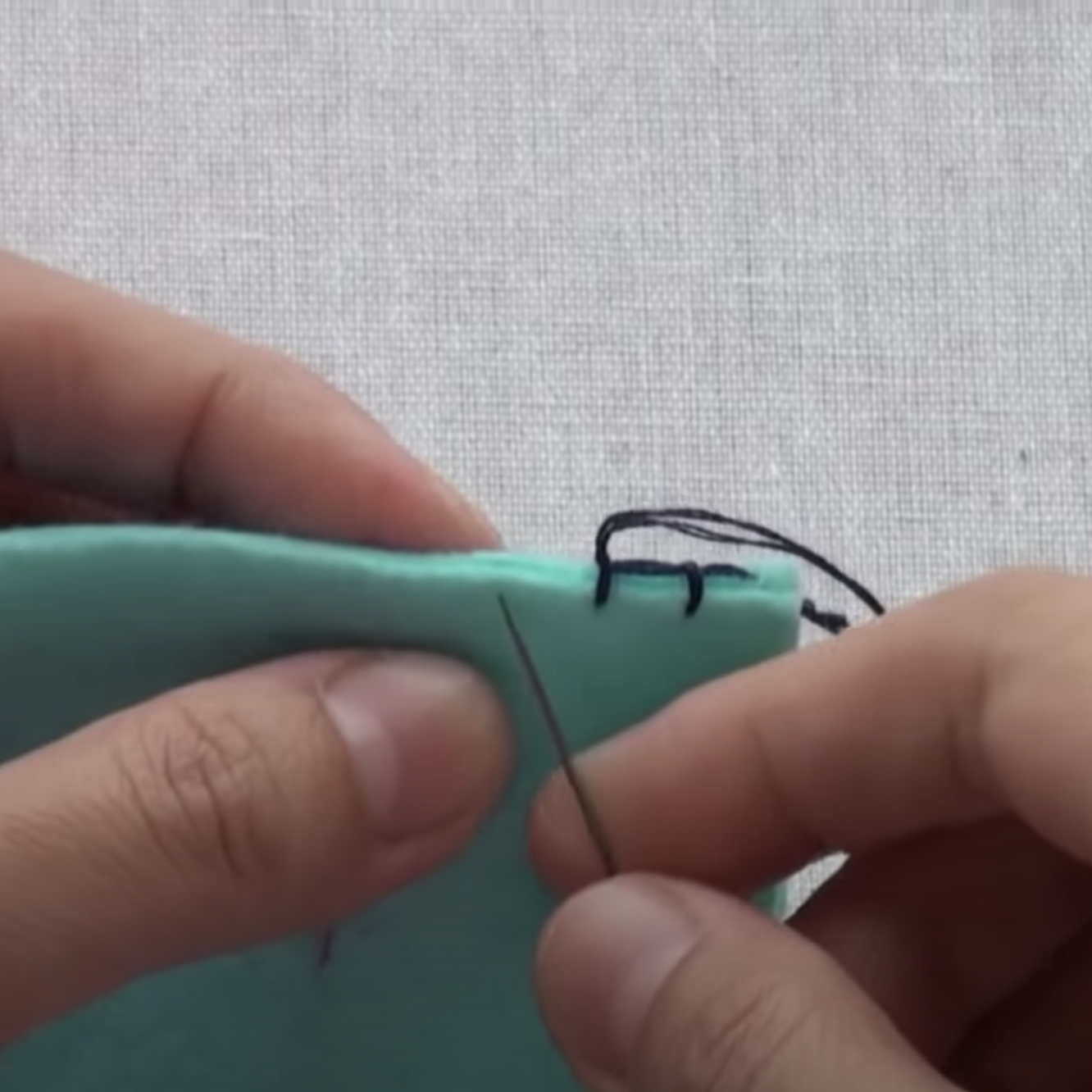 毛邊縫 – 基本針法教學影片