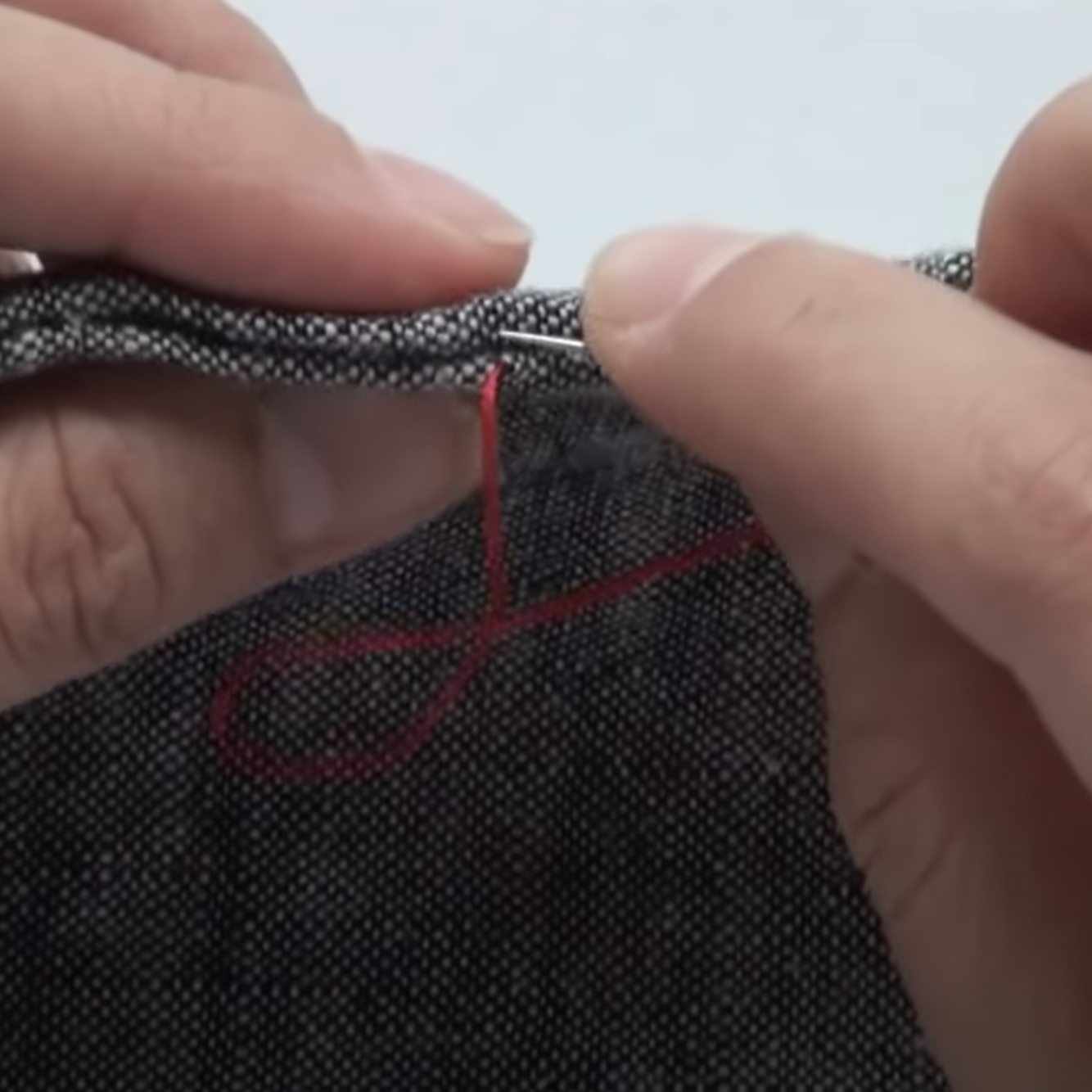 對針縫 – 基本針法教學影片