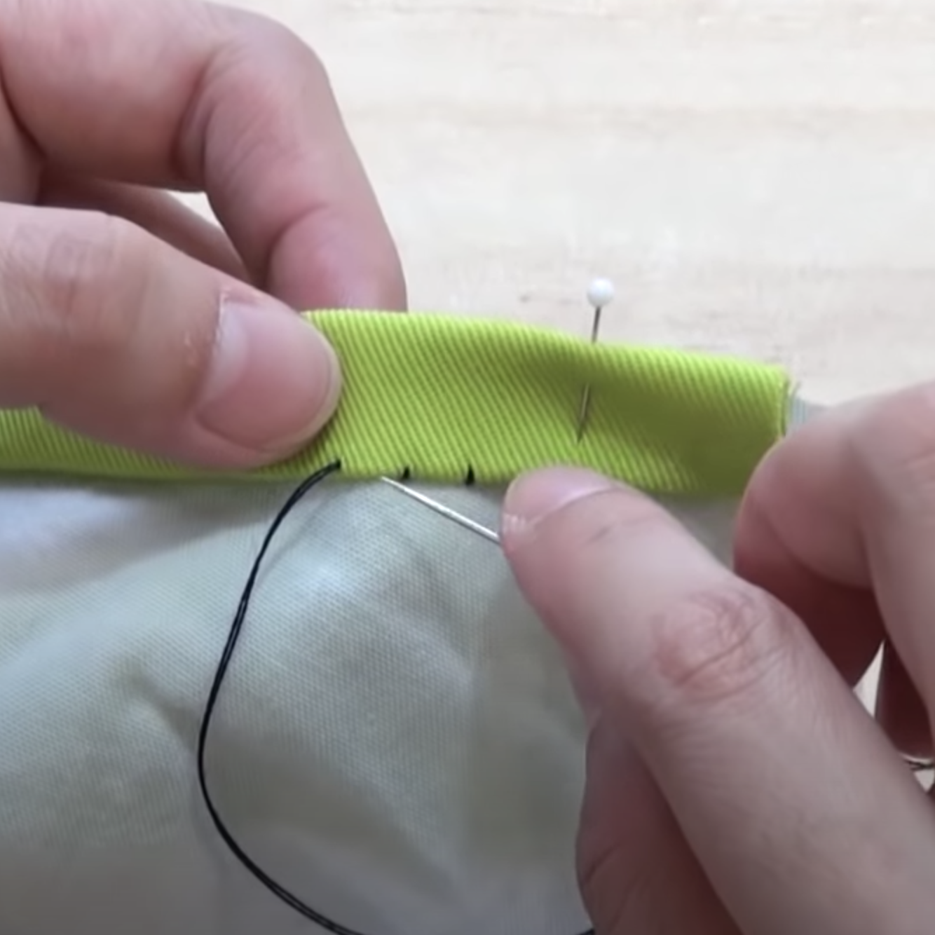 藏針縫 – 基本針法教學影片