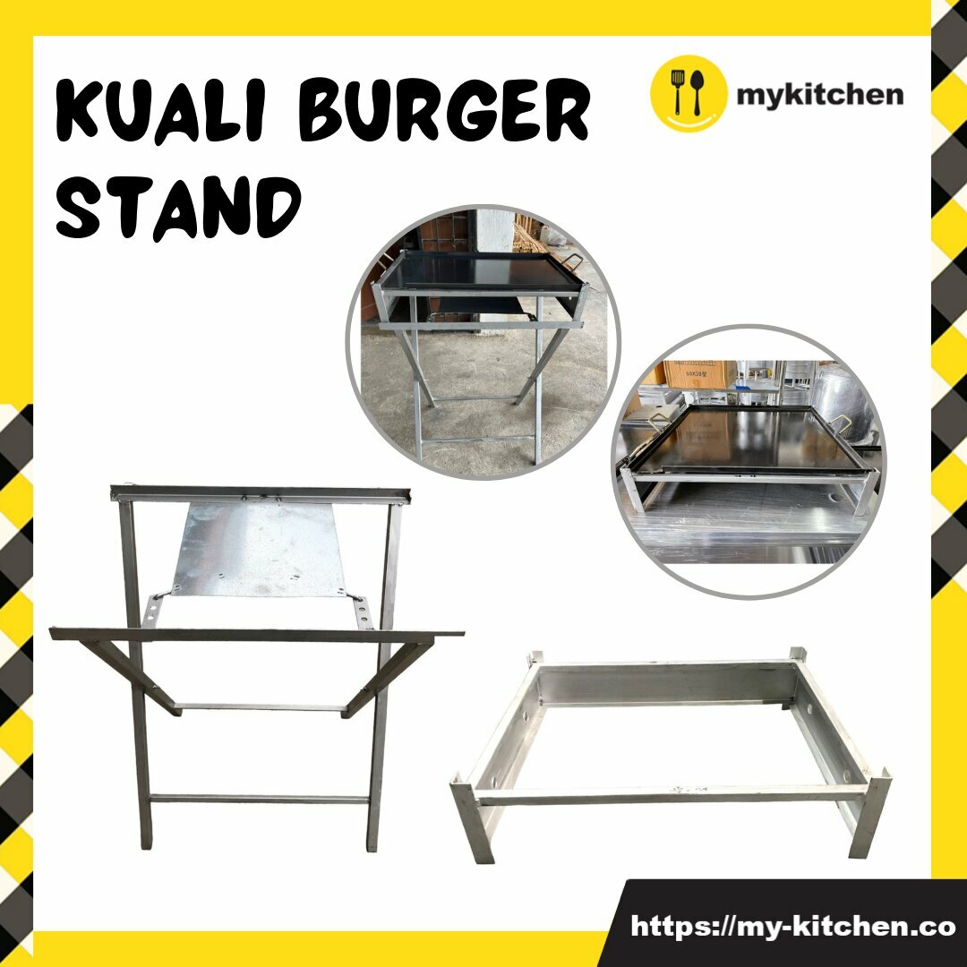 [MY KITCHEN] Kuali Burger Stand Burger Plate Stand Kual