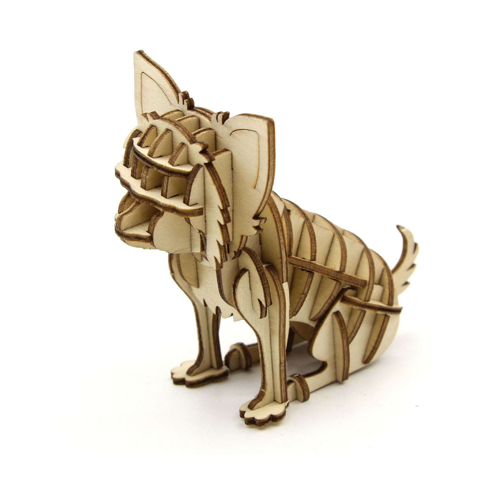 Jigzle 3D Plywood Puzzle - Chihuahua