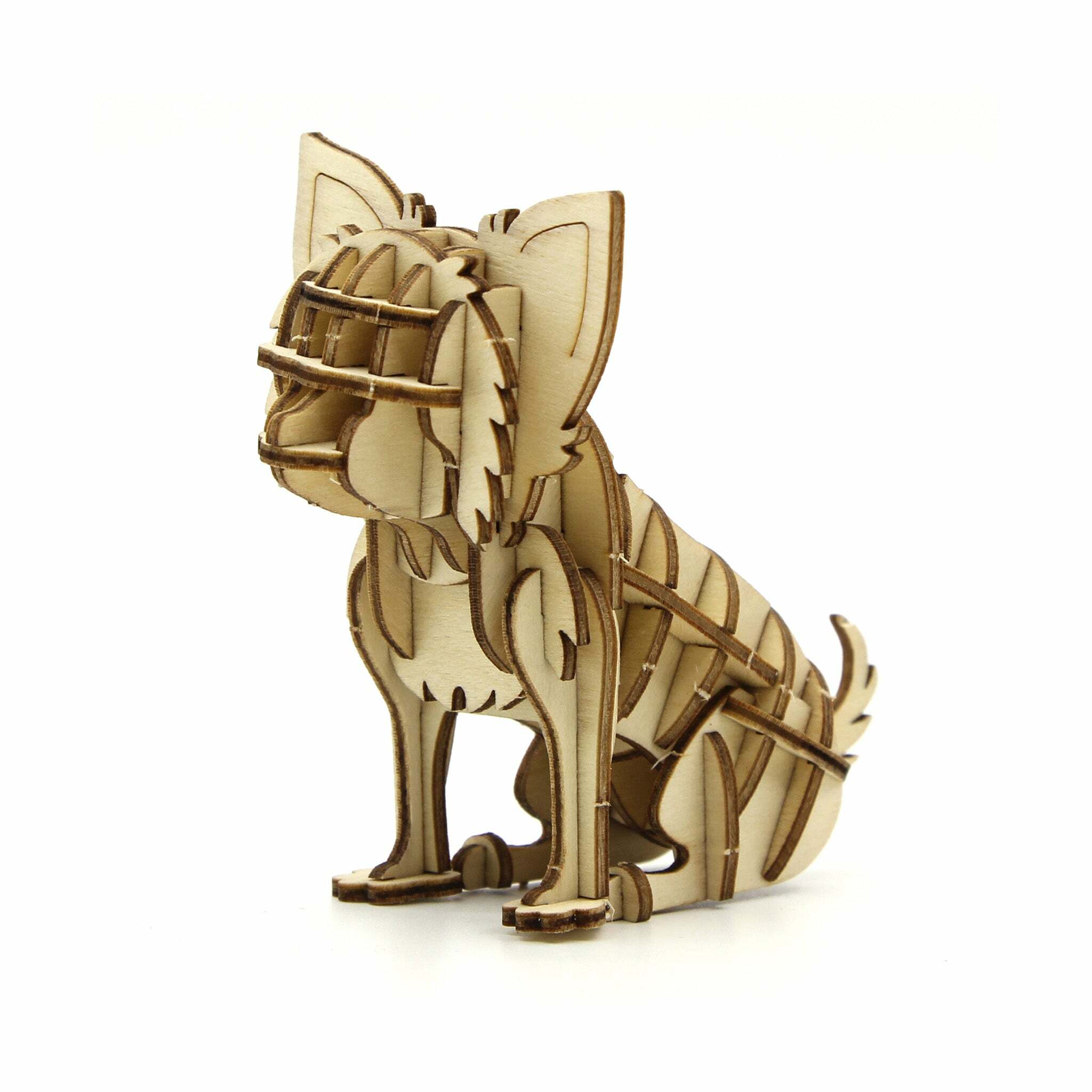 Jigzle 3D Plywood Puzzle - Chihuahua