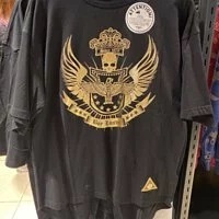 [S] BOYLONDON EAGLE LOGO RICH PRINT LONG SLEEVE,BLACK GOLD, B82TS1447U99 (SBB191)