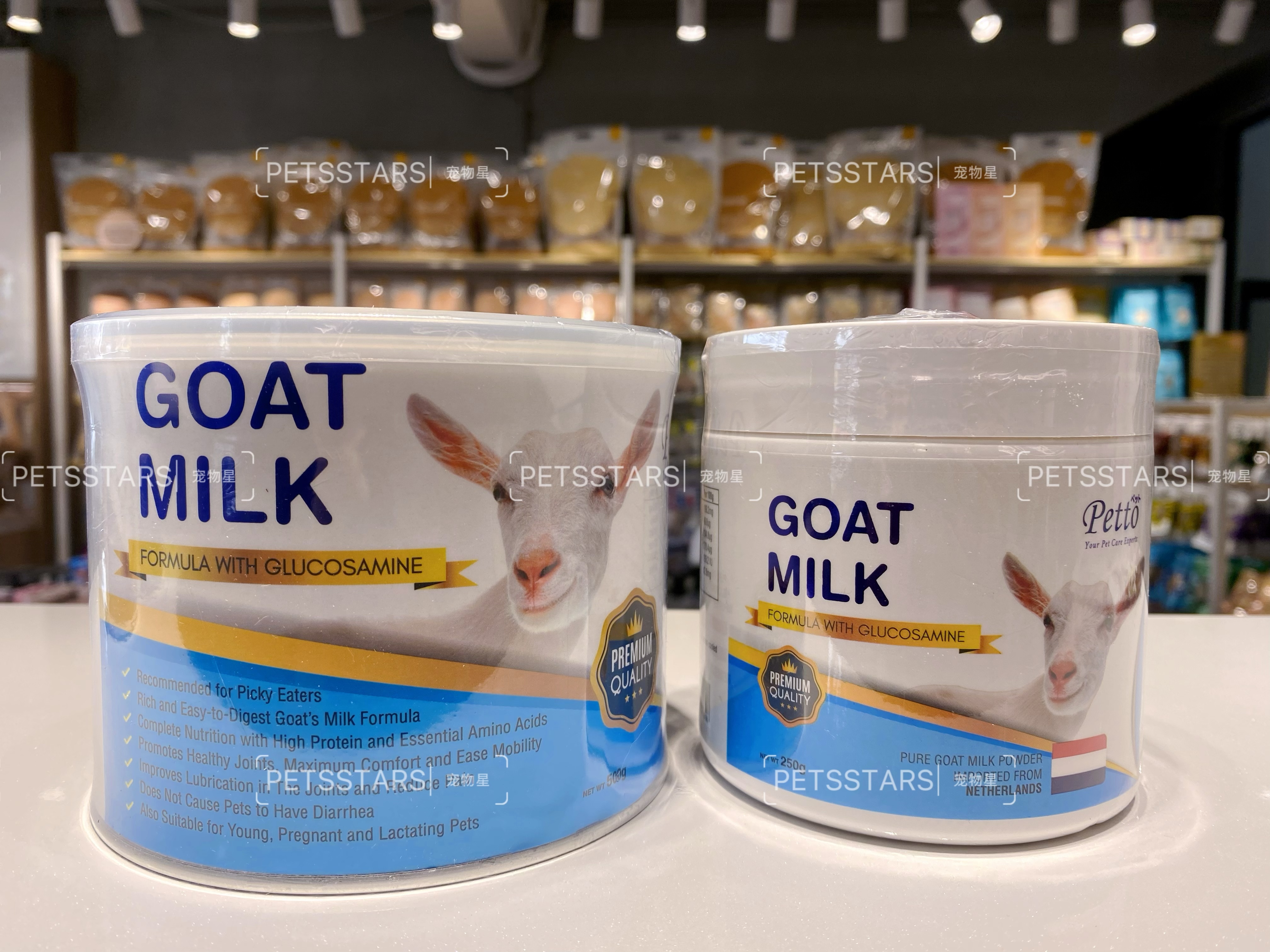 PETTO GOATMILK FORMULA WITH GLUCOSAMINE 250GRAM