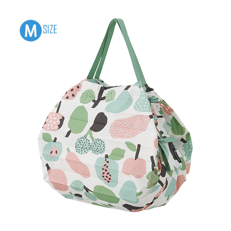 Shupatto -【S-494】日本便攜秒收手提環保袋 (中碼) (多色)