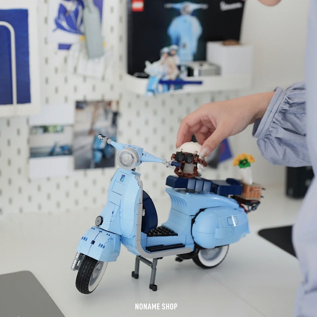 LEGO 樂高 日本限定 Vespa 偉士牌 機車 組裝