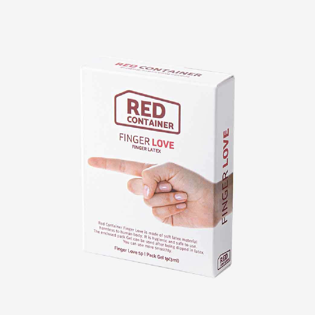 Red Container 指險套 5個 ＋潤滑液5ml 1包
