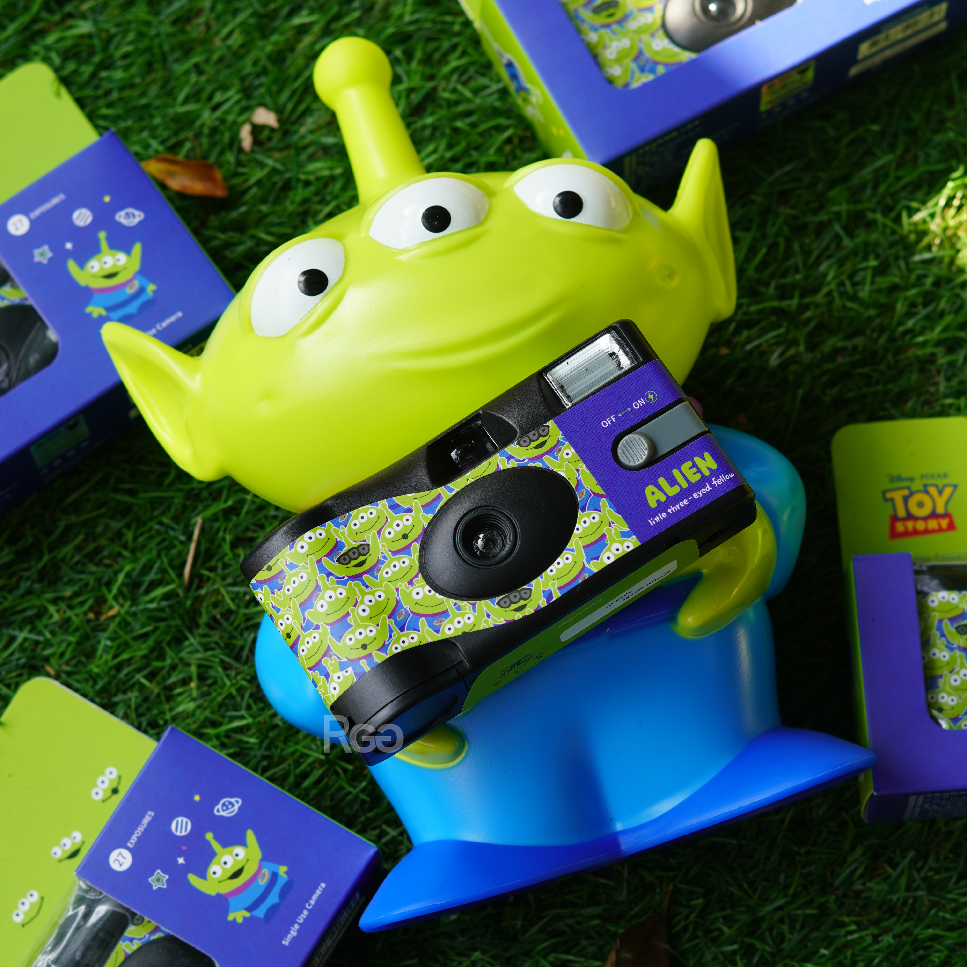 迪士尼Disney 三眼怪 一次性即可拍相機