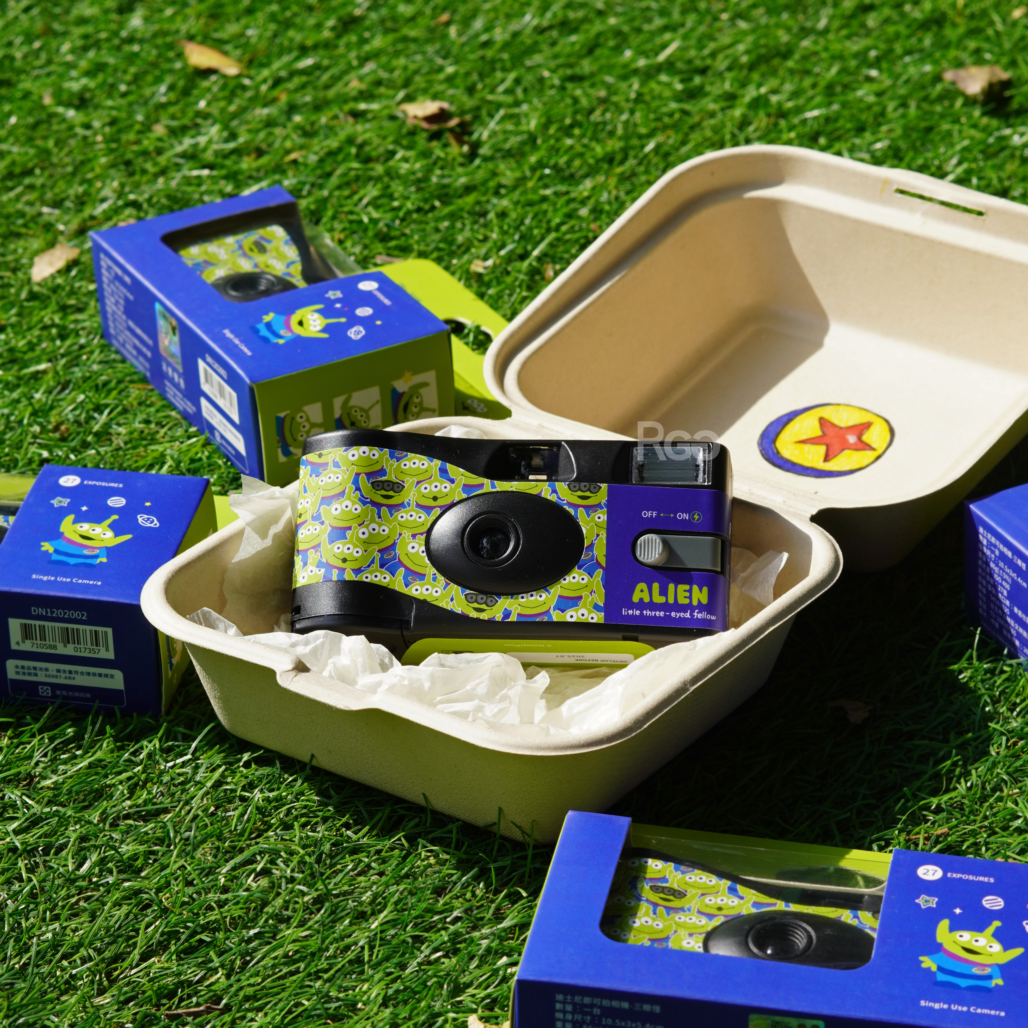 迪士尼Disney 三眼怪 一次性即可拍相機