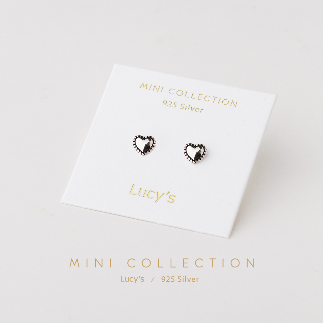 *925純銀〔輕銀系列〕古典愛 耳環 (94424)