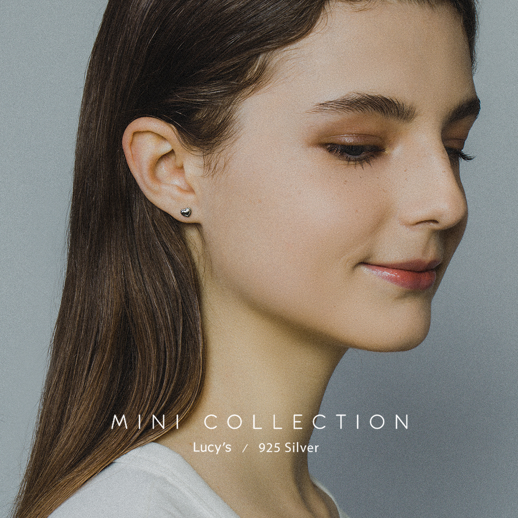 *925純銀〔輕銀系列〕古典愛 耳環 (94424)