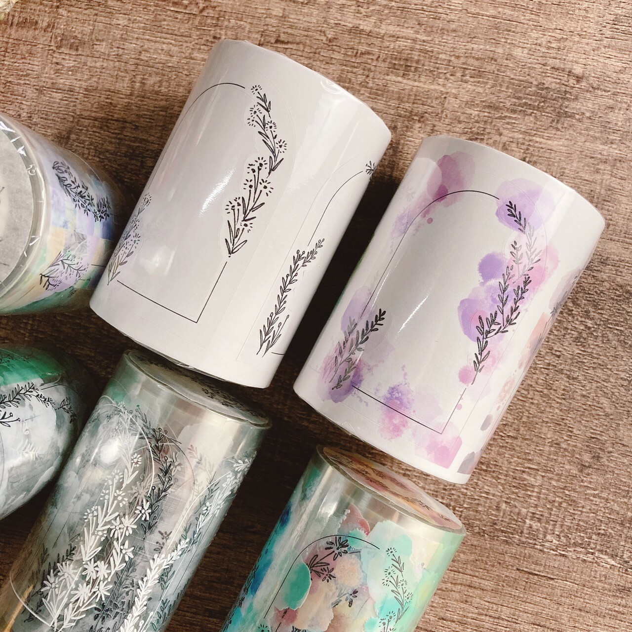 Lihaopaper｜花窗外 - 飛舞 紙膠帶 ( 66、68 )