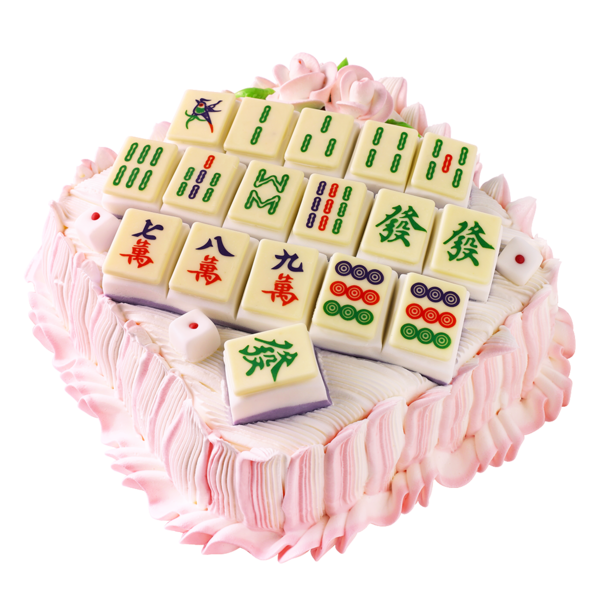 【限店取】麻將蛋糕【翻糖蛋糕/造型蛋糕/生日蛋糕】