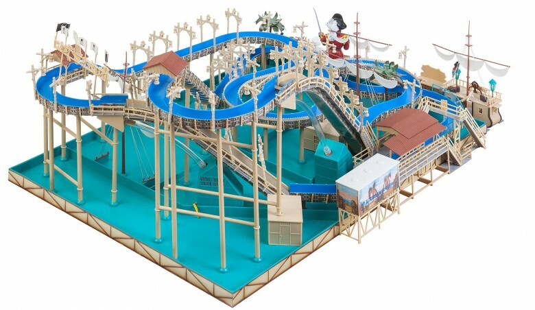 Faller 140430 HO scale, Pirate island Wildwater canoeing course