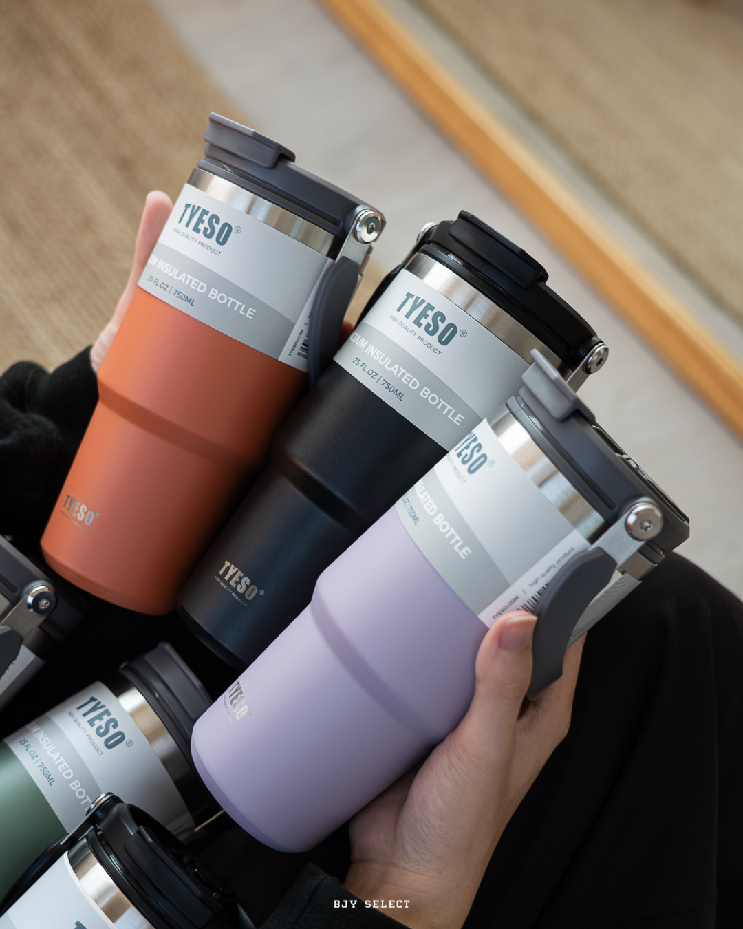 #現貨 TYESO 隨行保溫杯 保冰杯 不鏽鋼保溫杯 隨行杯 七色 750ML