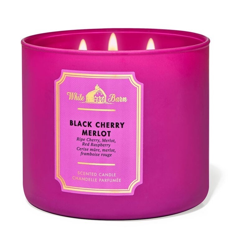 Bath & Body Works 3Wick Candle Black Cherry Merlot